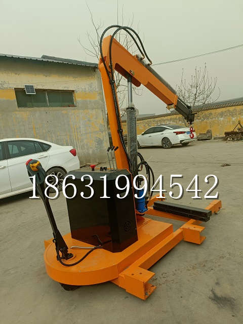 旗山区自卸车厢随车吊 自制轮式四不像起重机 四驱平板吊 5吨 贵盛